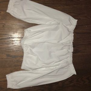 white off the shoulder top